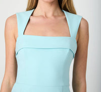 French Connection - Whisper Foldover Square Neck Mini Dress
