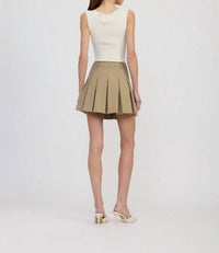 En Saison - Arden Pleated Mini Skirt