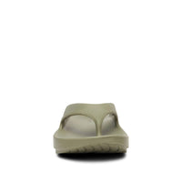OOFOS Unisex Original Thong Flip Flop in forest green - women's shoe - view 4