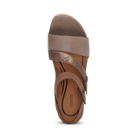 Aetrex - Women's Madelyn Quarter Strap Wedge