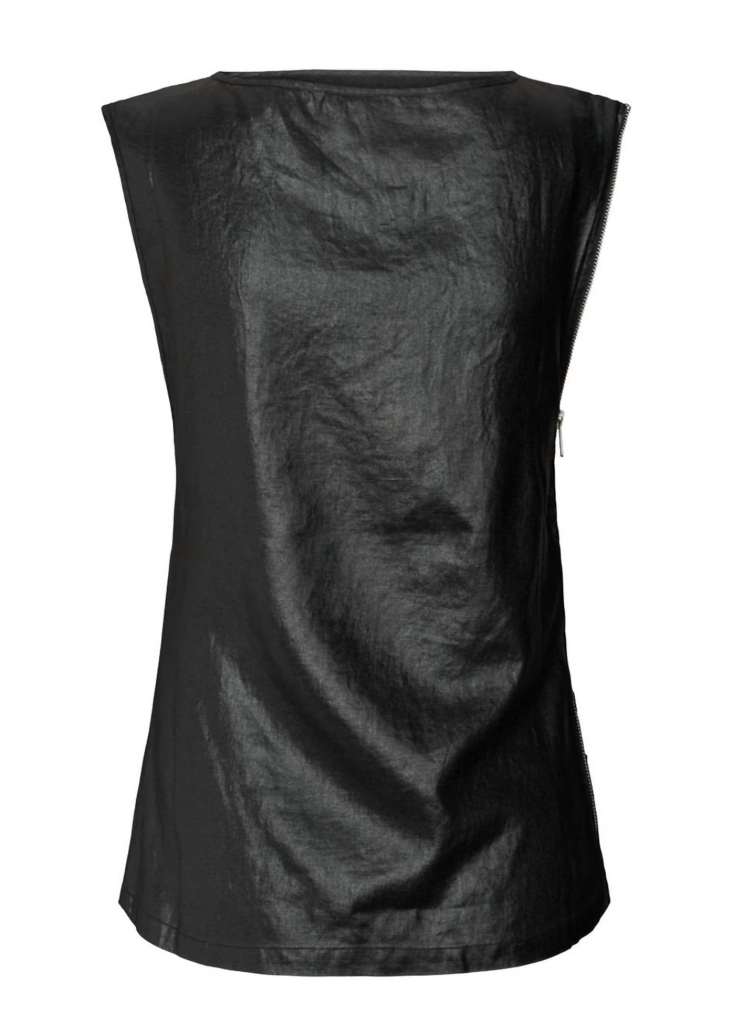 Rabens Saloner - Alliyas Glazed Zipper Top