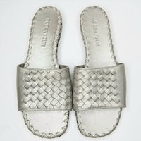 Robert Zur Women's Vue Sandal in silver - women's sandal - detail view