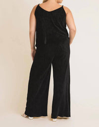 Gilli - Velvet Cowl Neck Pant Set