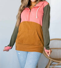 Ampersand Ave - Halfzip Hoodie