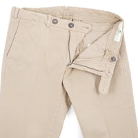 Luigi Borrelli Napoli - Men's Slim-fit Cotton Pants