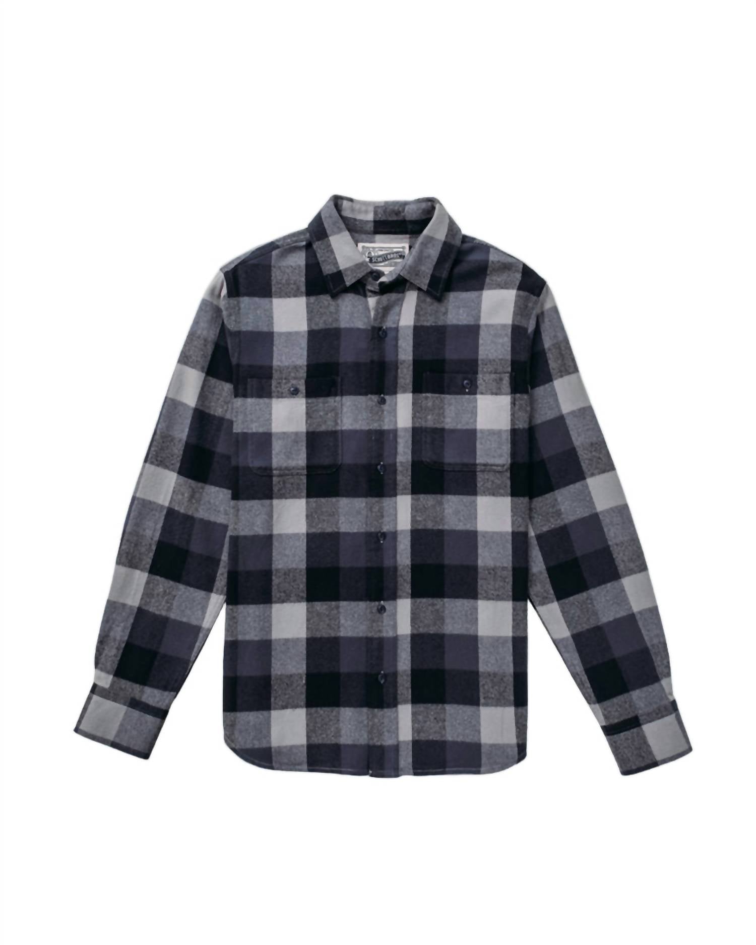 Schott - Men's Buffalo Check Flannel Shirt