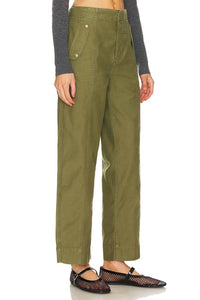 Frame - Utility Barrel Washed Pants