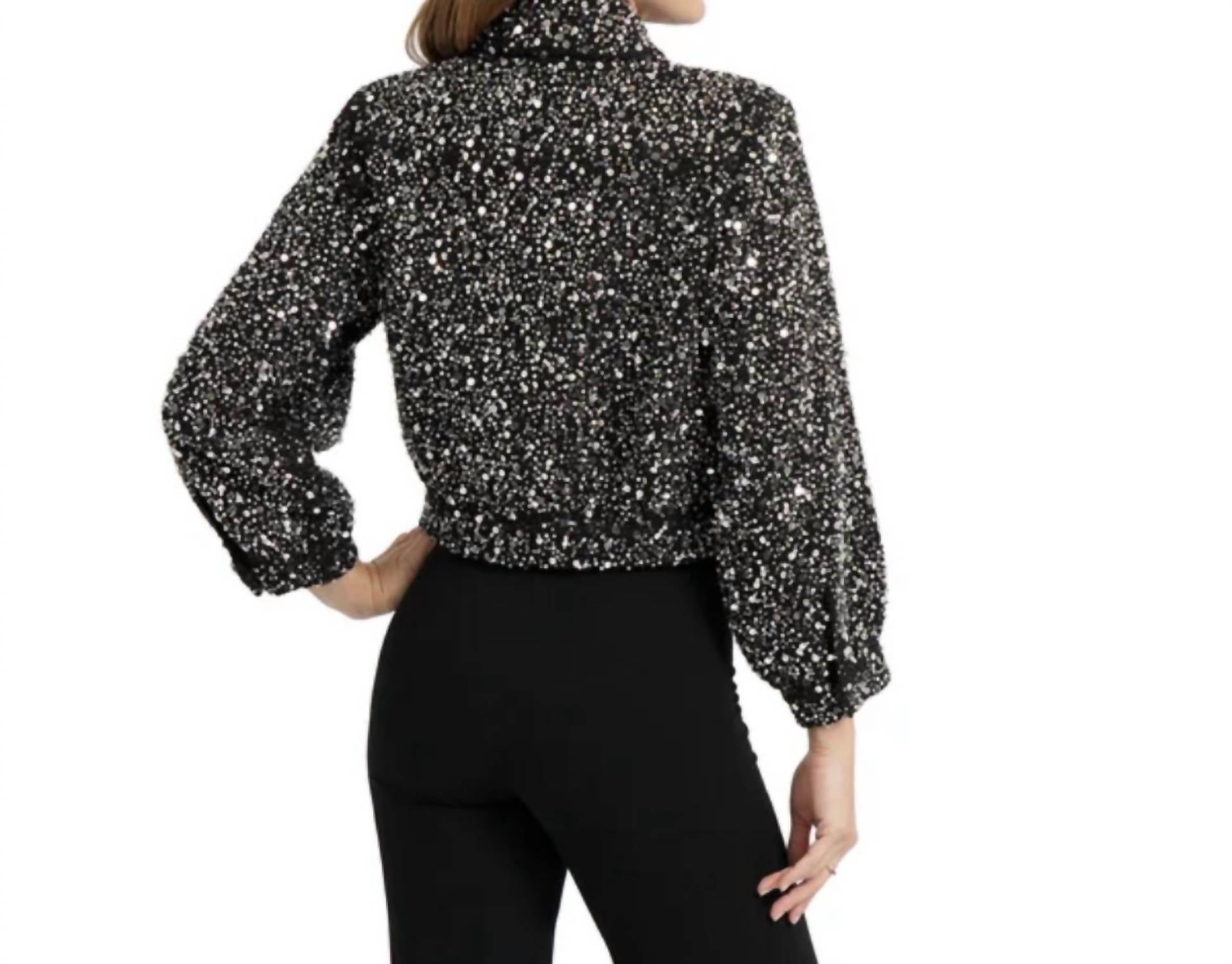 Love Token - Jeweled Bomber Jacket