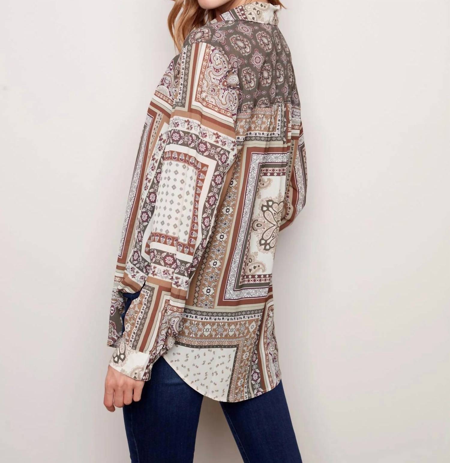 Charlie B - Crepe Blouse Blouse