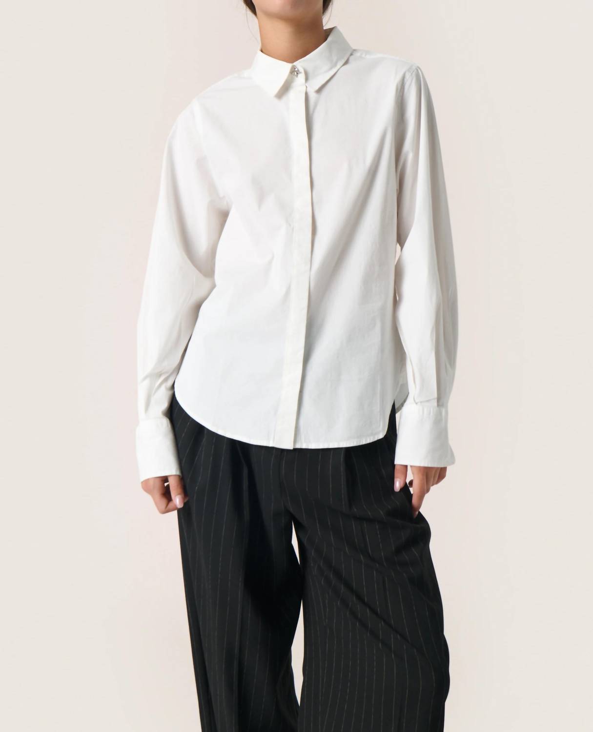 Soaked In Luxury - Slalonna Loose Fit Long Sleeves Shirt
