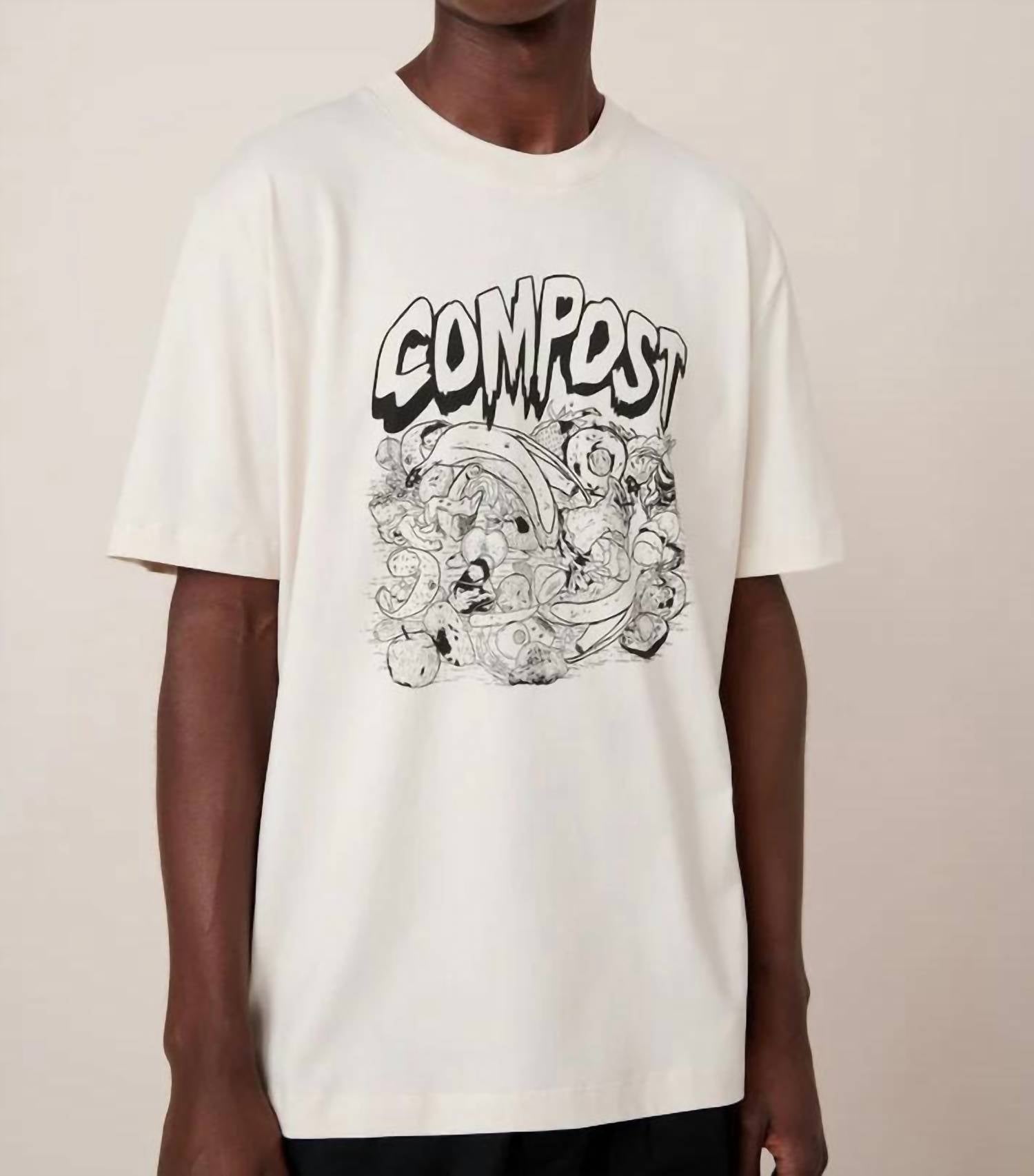 Kowtow Compost Staple Tee in whisper - men's t-shirt