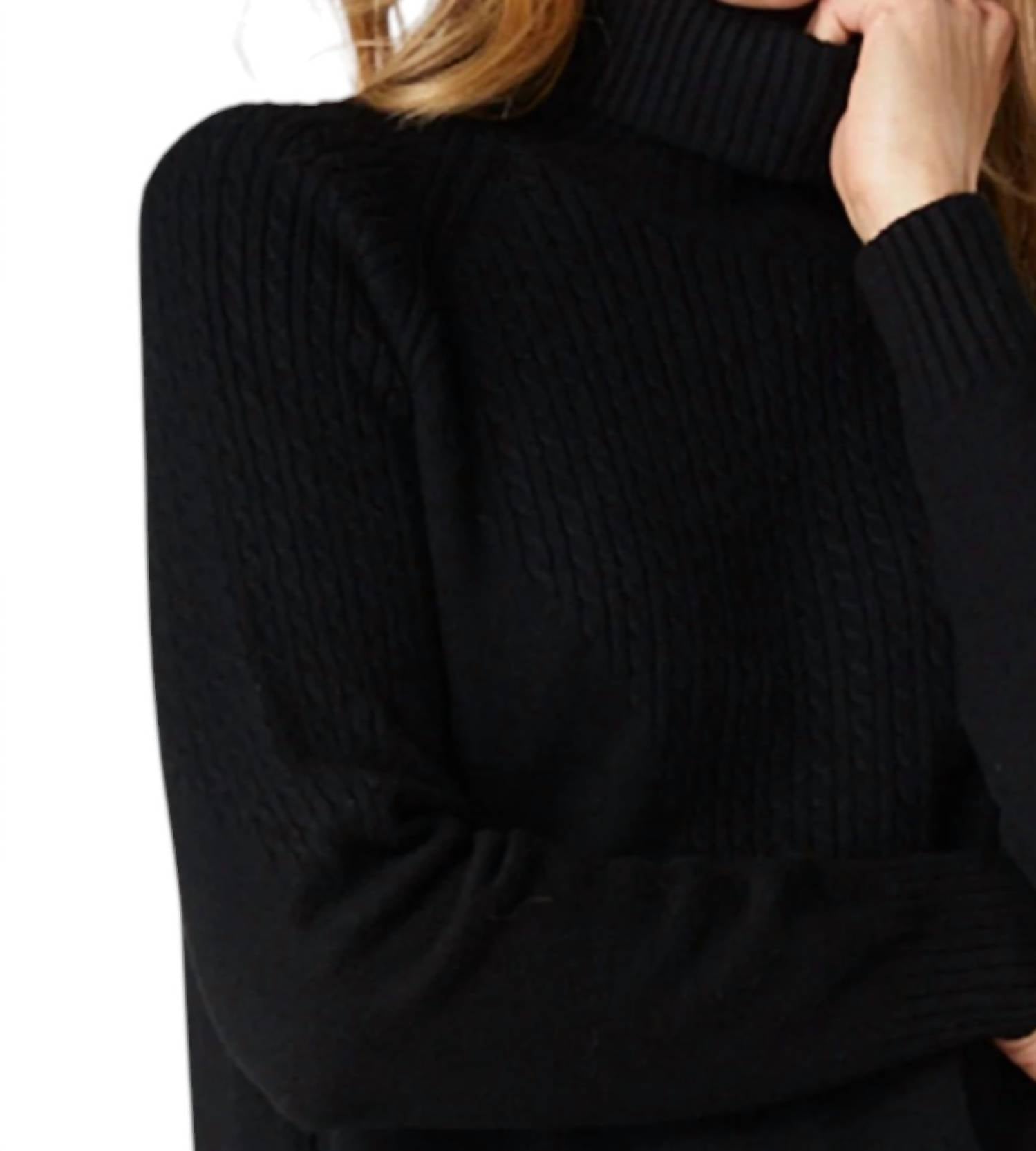 Coco + Carmen - Dafne Cable Accent Sweater