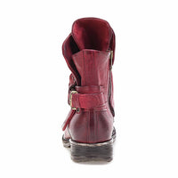 A.S.98 Women's Simon II Boot in cardinal - women's shoe - alternate view