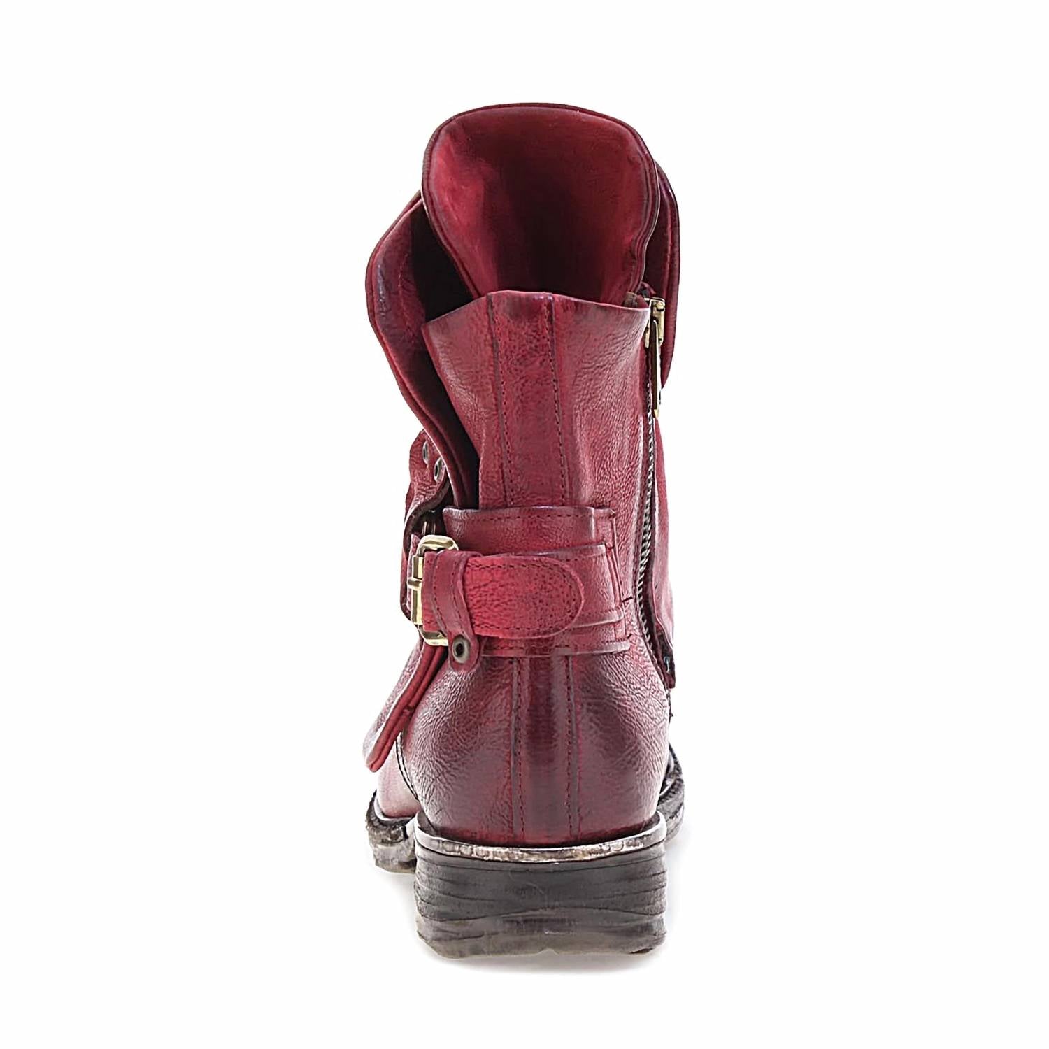 A.S.98 Women's Simon II Boot in cardinal - women's shoe - alternate view