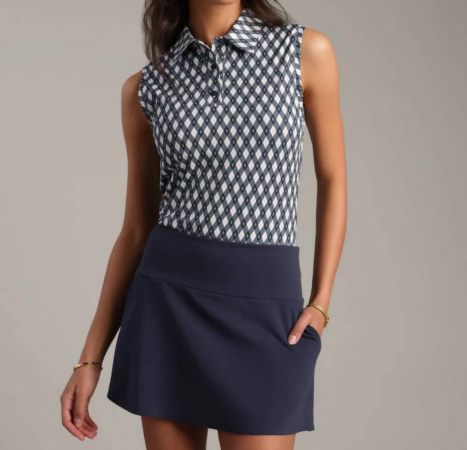 Rhone - Course To Court Sleeveless Polo Shirt