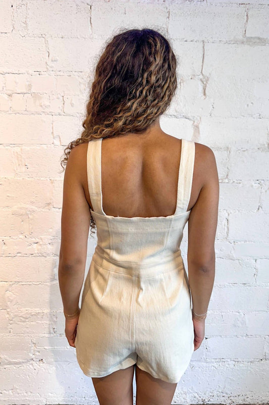 Day + Moon - Sandollar Romper