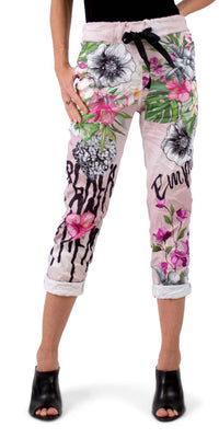 Gigi Moda - Celina Floral Tropical Pants