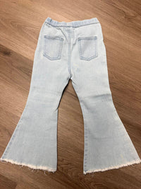 Bailey'S Blossoms - Kids Denim Bell Bottoms Jeans