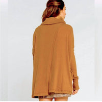 Free People Juicy Long Sleeve Top in canyon moon - women's sweater - detail view