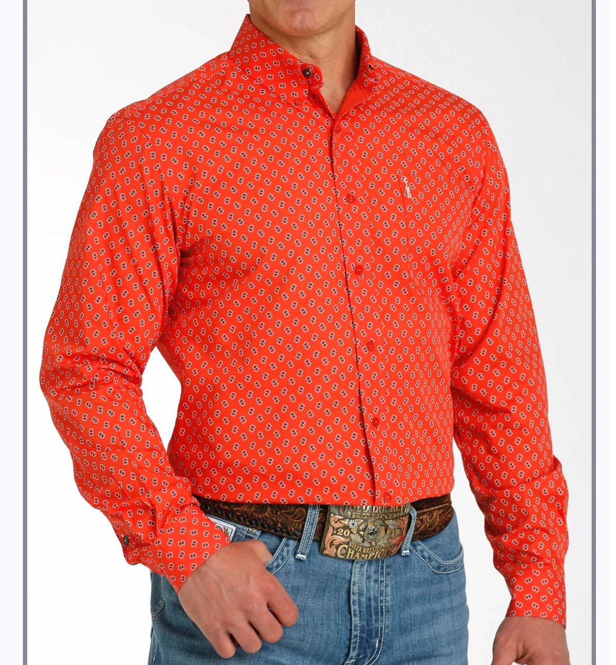 Cinch - Western Print Button Down Shirt