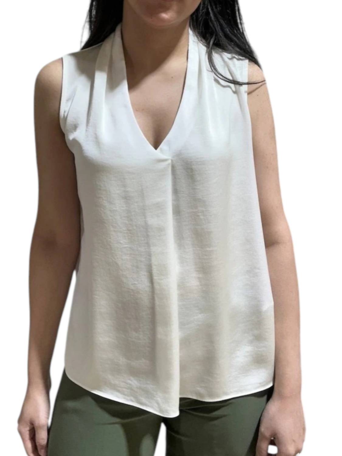 Joseph Ribkoff - V-neck Sleeveless Pullover