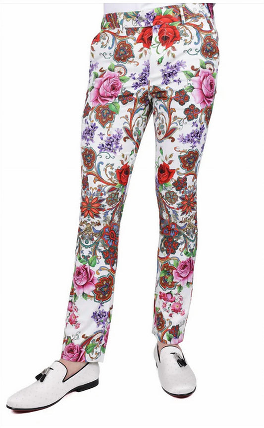 Barabas - Men's Floral Pants