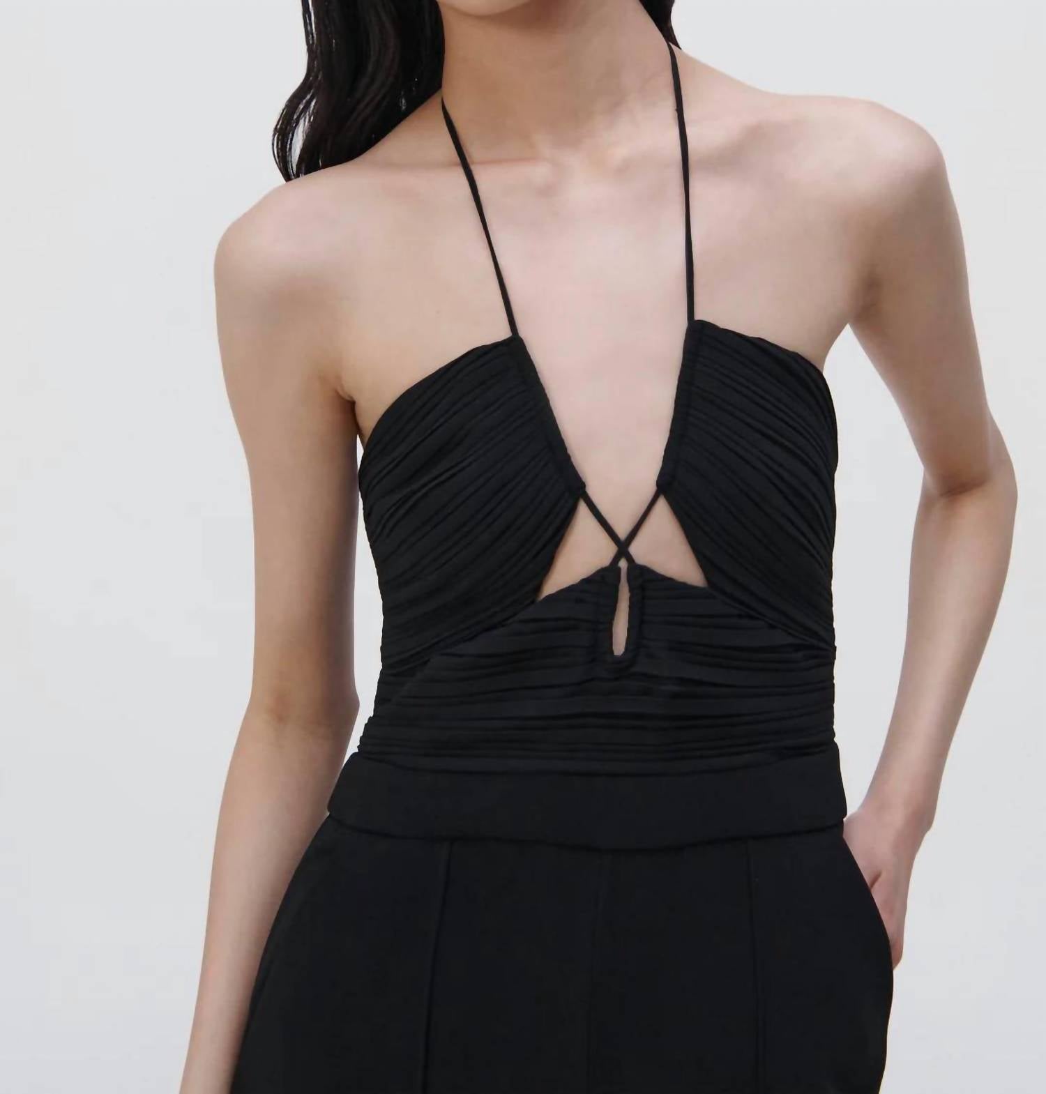 Jonathan Simkhai - Gala Plisse Jumpsuit