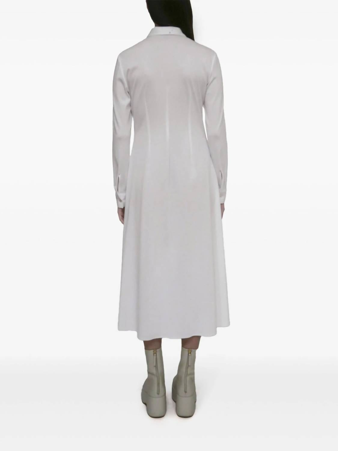 Rosetta Getty - Pleated Shirtdress
