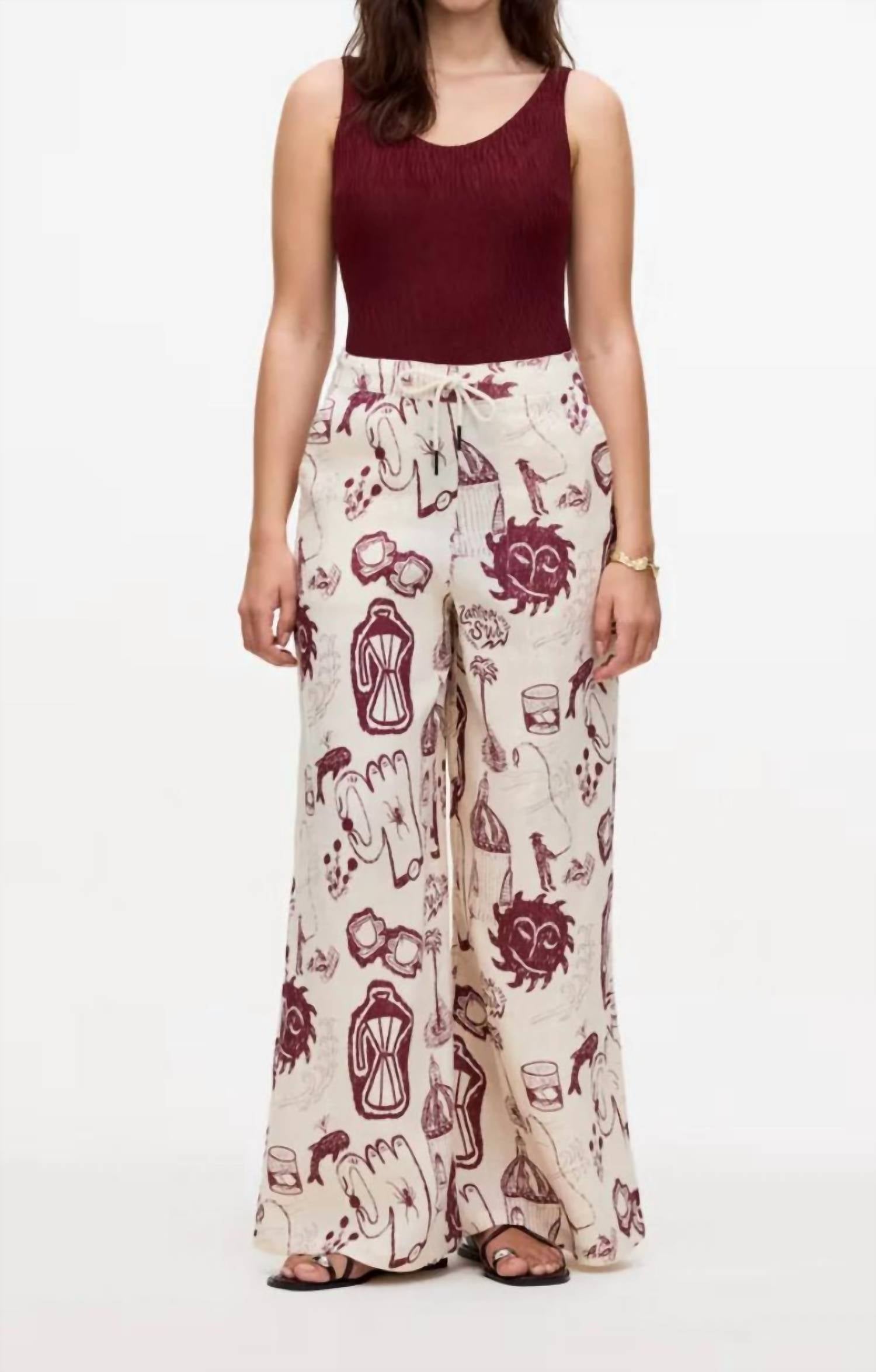 Oas - Cantina Mojave Linen Trousers