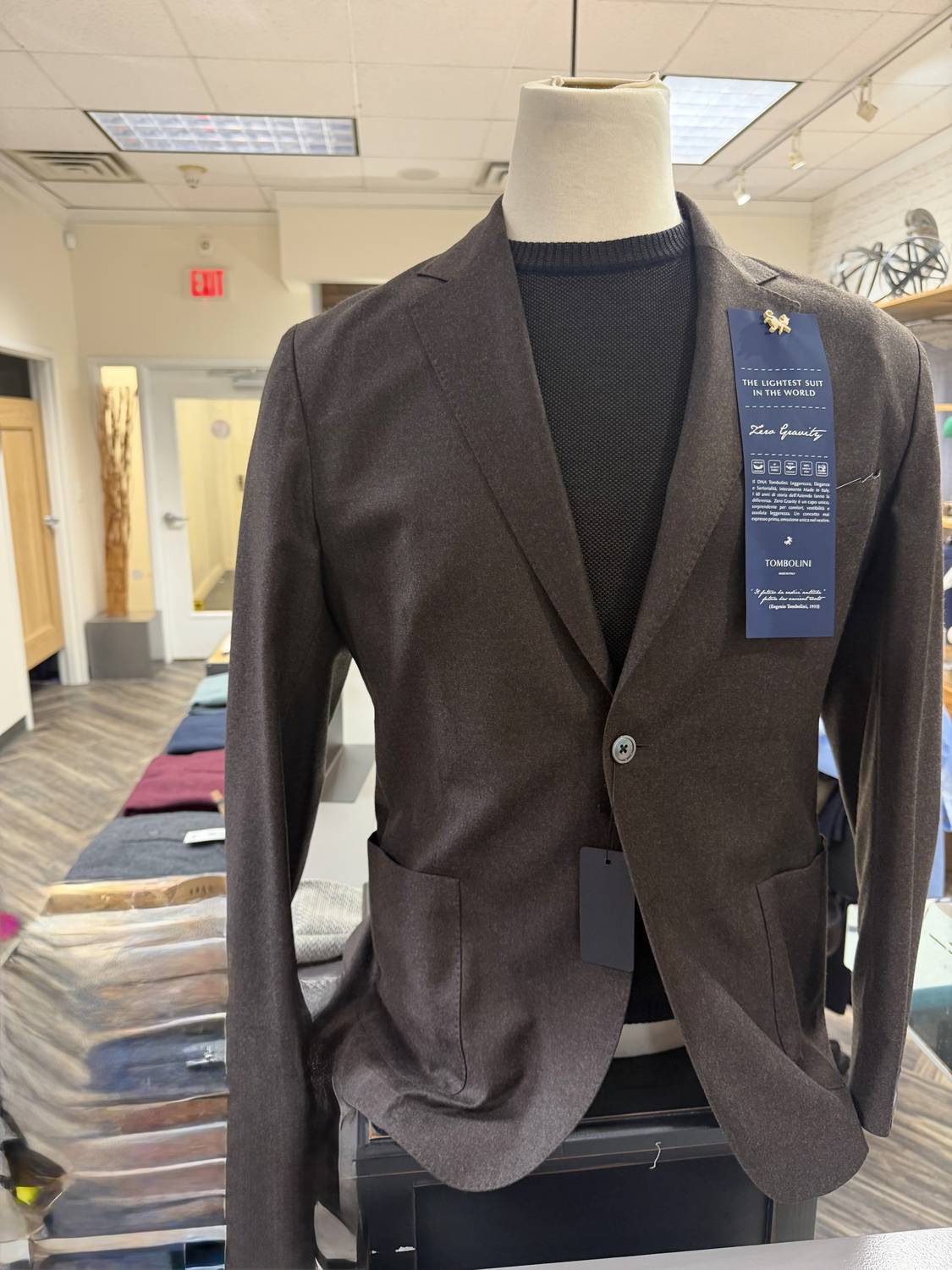 Gianluca Tombolini - Men's Giacca Zero Gravity Sport Coat