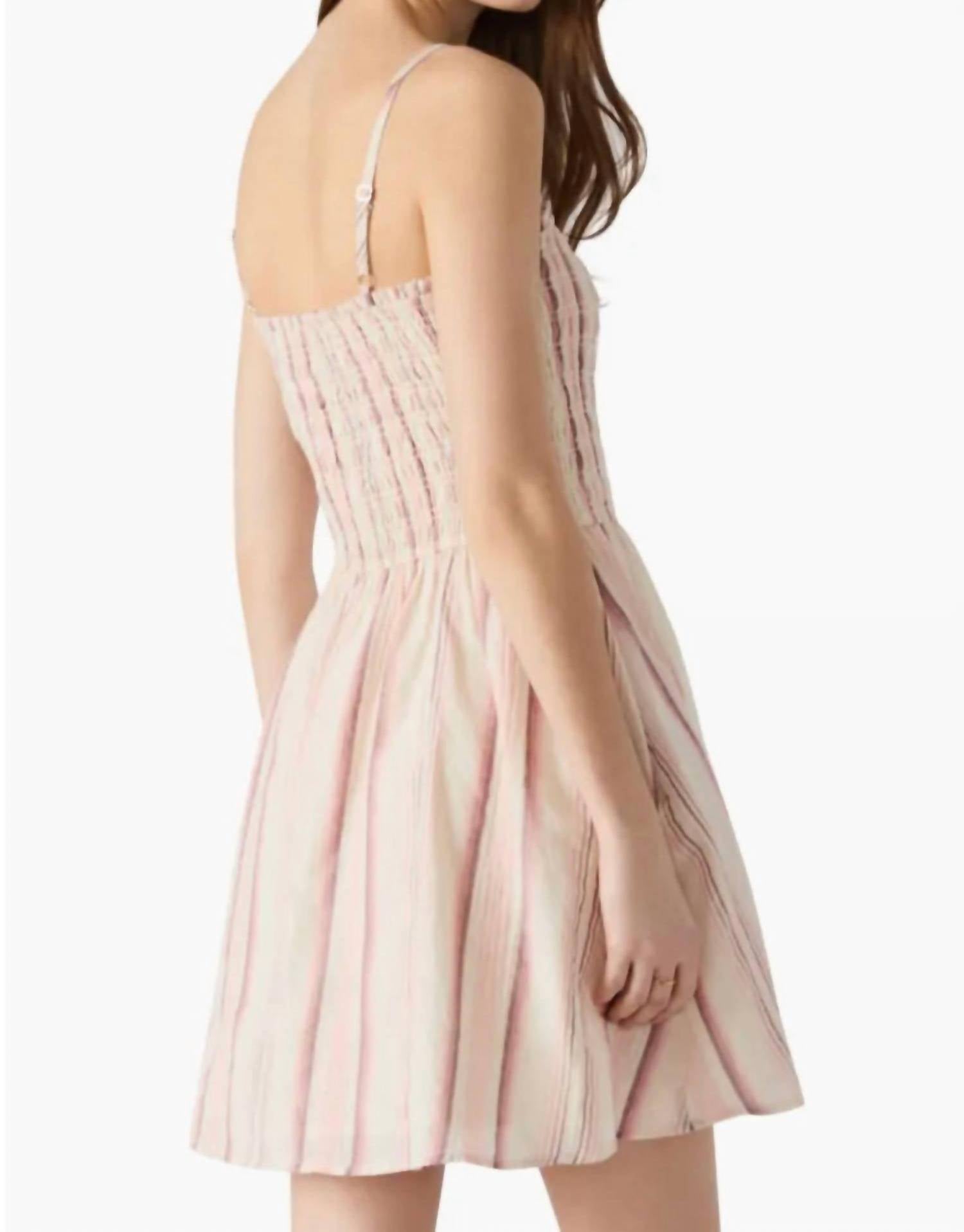 STEVE MADDEN Lotty Mini Dress in pink - women's dress - alternate view