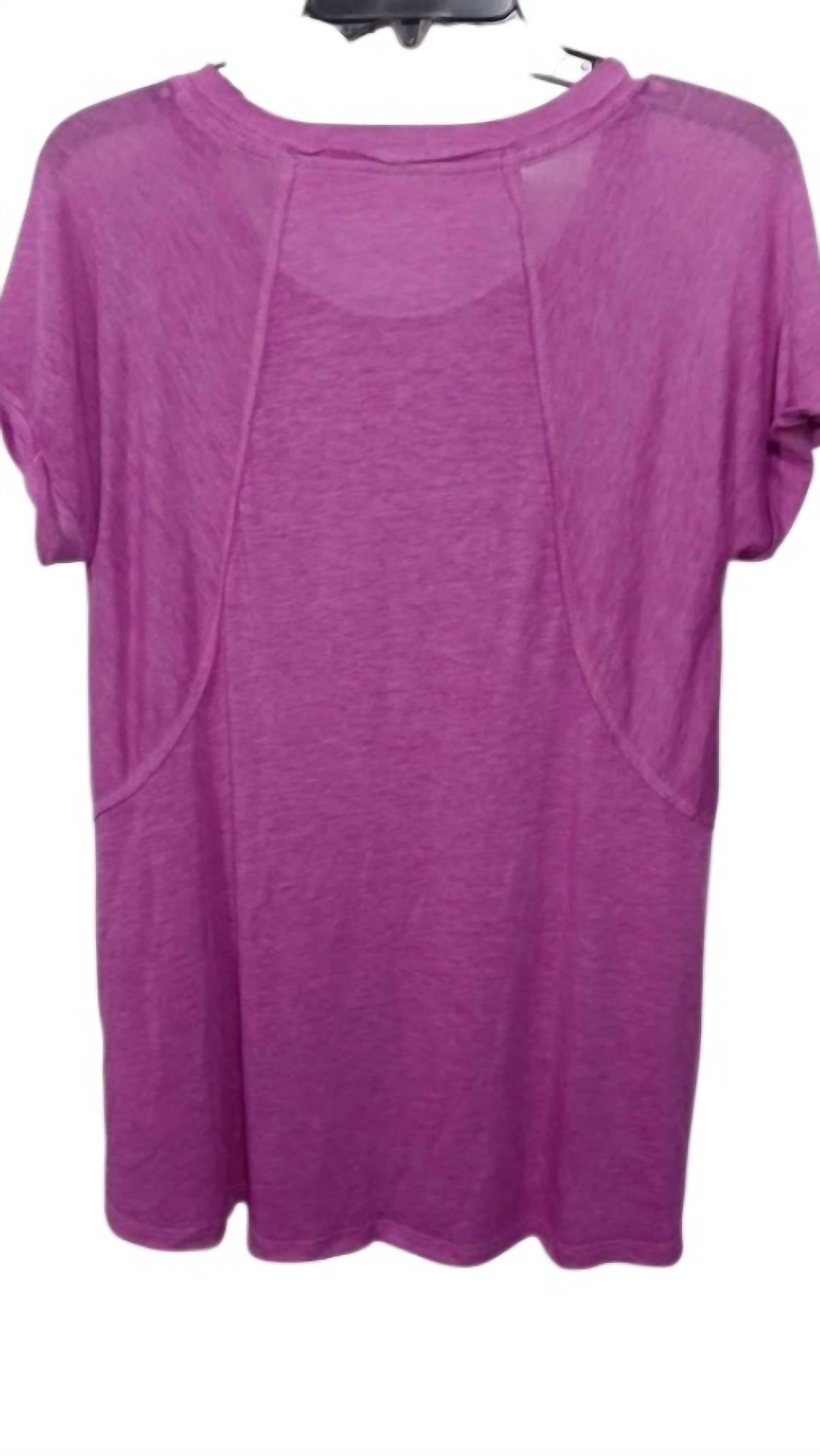 Calvin Klein - Women's Performance Burnout T-shirt