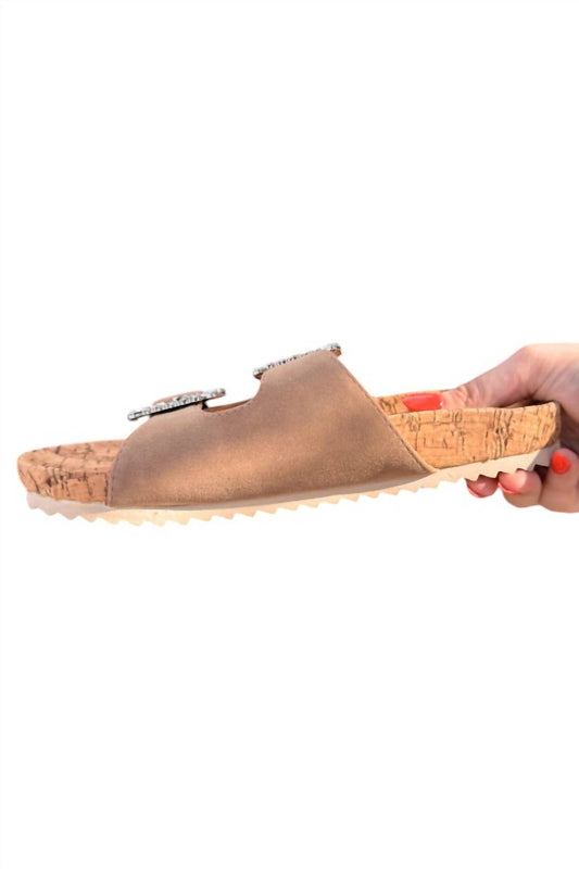 Ccocci - Women's Jeweled Slide Sandal