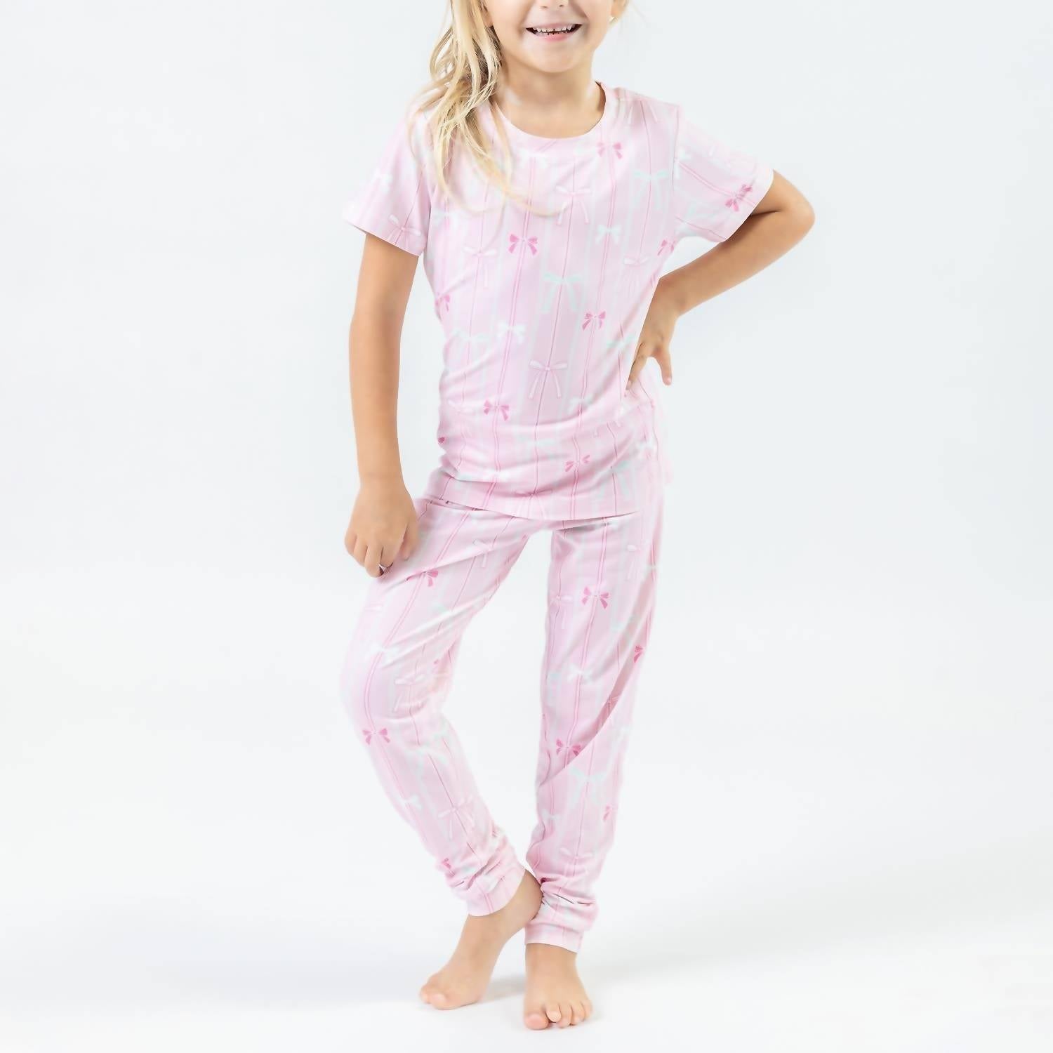 Mary Square - Girl's All Wrapped Up Pj Set