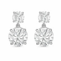 Diana M Jewels - Women's Round Lab-Grown Diamond Stud Earrings (8.00 Ct TCW) - Elegant Plus