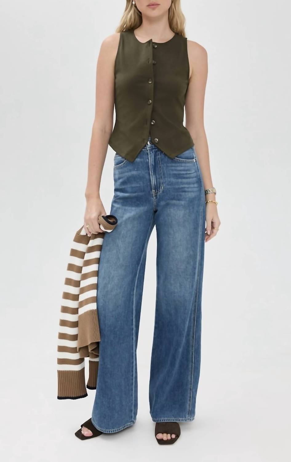 Veronica Beard - Caroline Button Down Vest