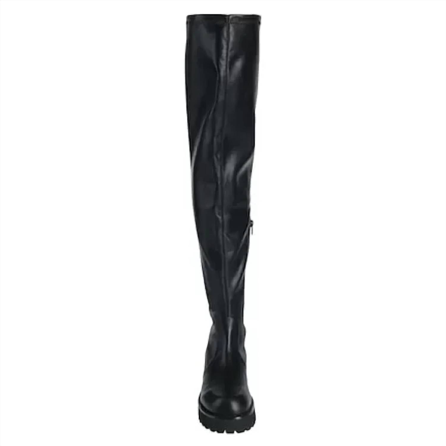 Jeffrey Campbell Women's Tall Thigh High Boots in black - women's shoe - alternate view