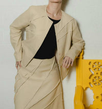 Hana & Co - Chic Lines Jacket Set