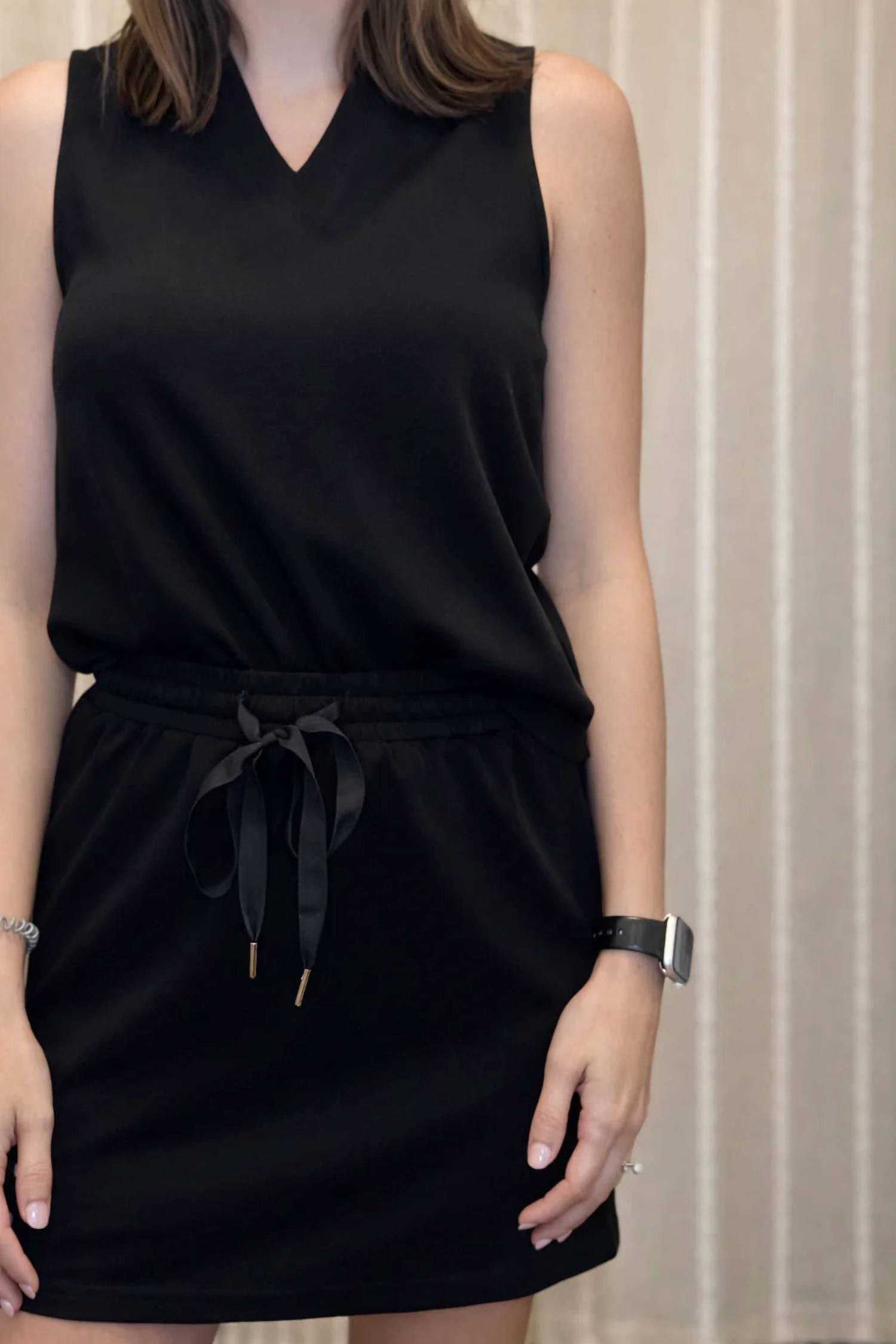 Lovesoft - Sleeveless Skort Two-piece Set