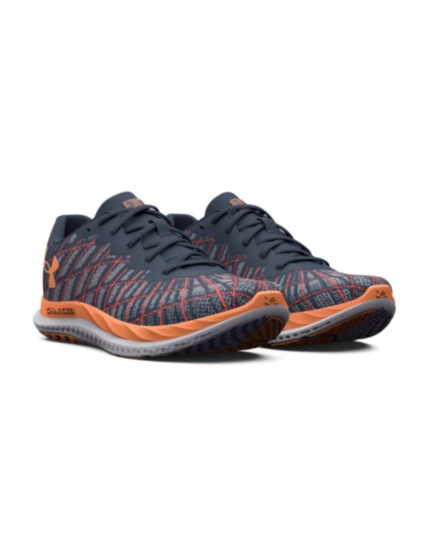 UNDER ARMOUR Men's Charged Breeze 2 Running Shoes in blue - men's shoe