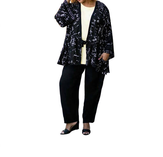 On The Plus Side - Edyth Plus Size Jacket