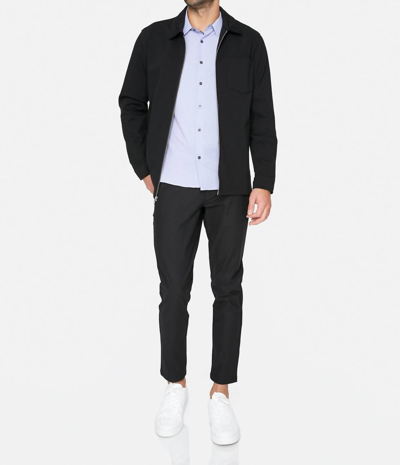 7Diamonds Infinity Chino Pant in black - men's pants - view 5