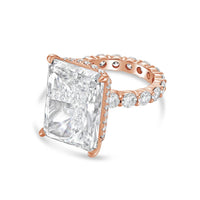 Diana M Jewels - Women's Radiant & Round Lab-Grown Diamond Fashion Ring (5.00 Ct) - Statement