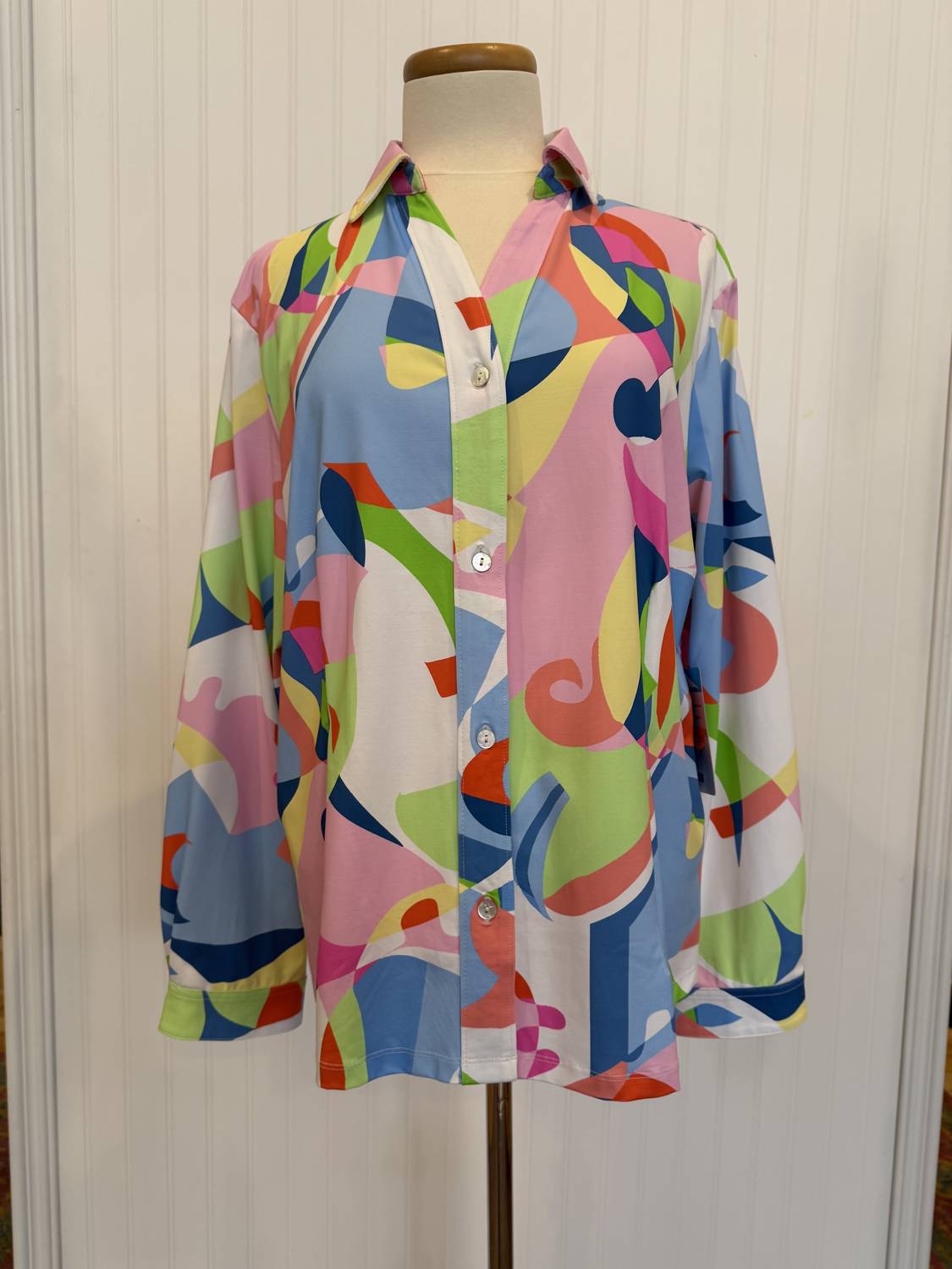 Kenny Dana Women's Polo Shirt in caprice multi - women's shirt