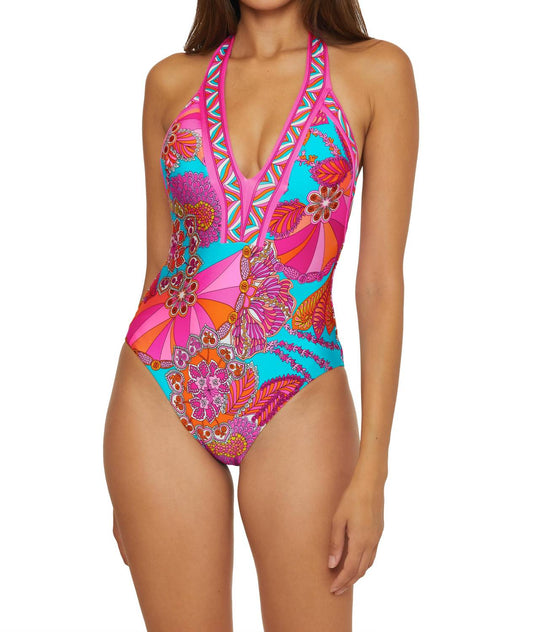 Trina Turk - Meilani Plunge One Piece