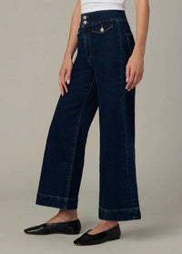 Joe's Jeans Ella Wide Leg Ankle Jeans in magnetic - women's jeans - view 4