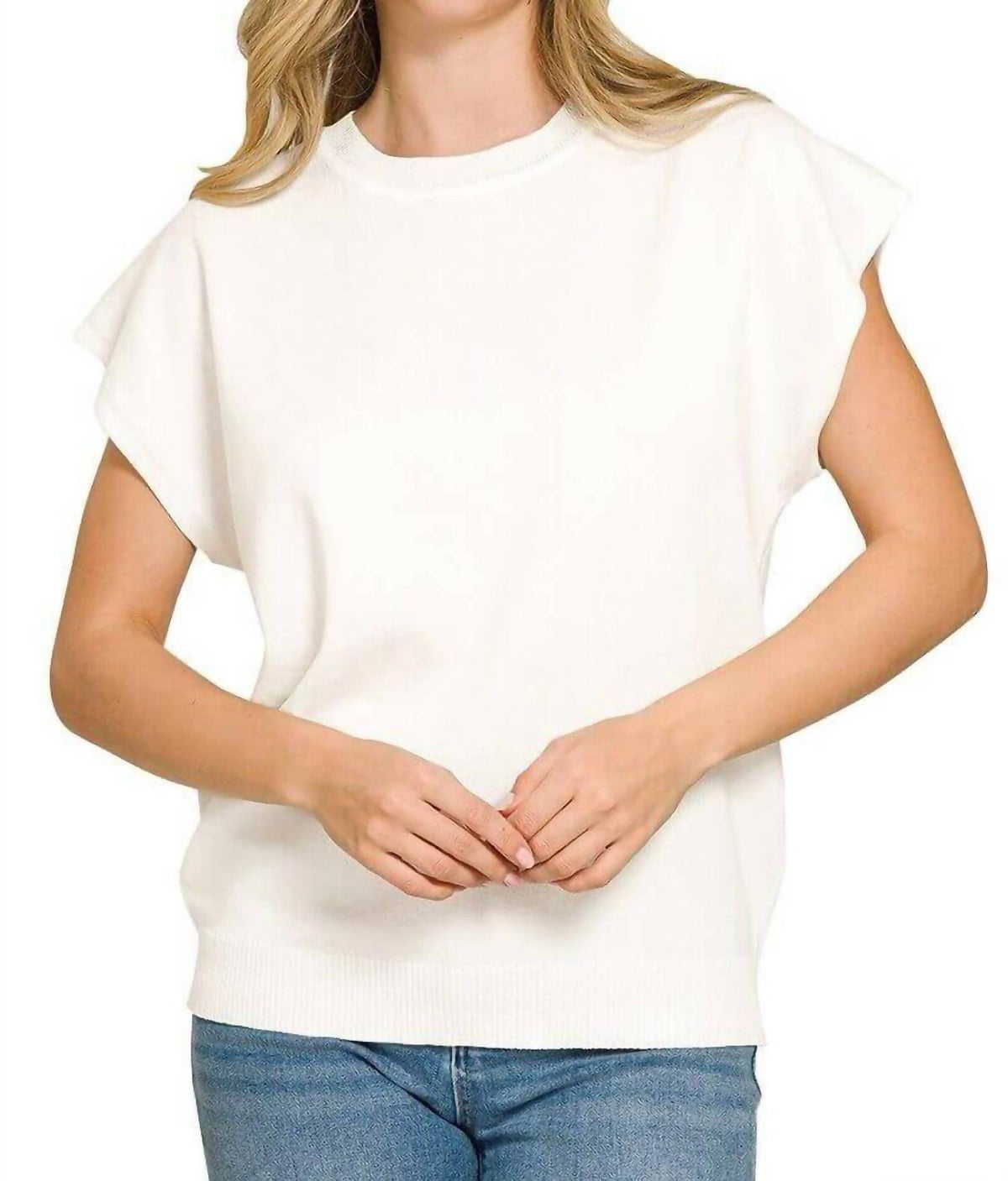 Zenana - Whitney Crew Sweater