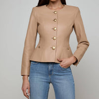 L'Agence - Mariella Leather Jacket