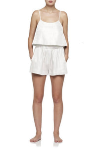 BONDI BORN Women's Universal Short in white - women's shorts