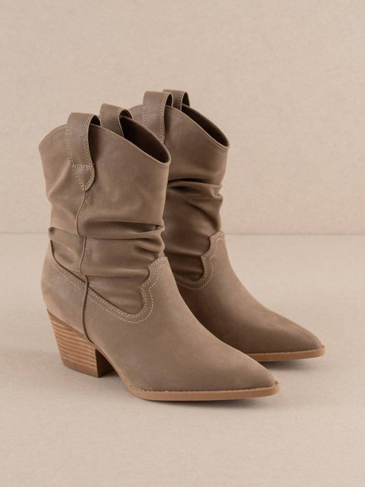 Oasis Society - Women's Kit Slouchy Western Bootie